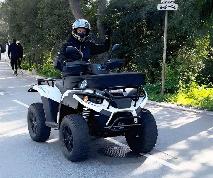 Balade solo en quad électrique Nice