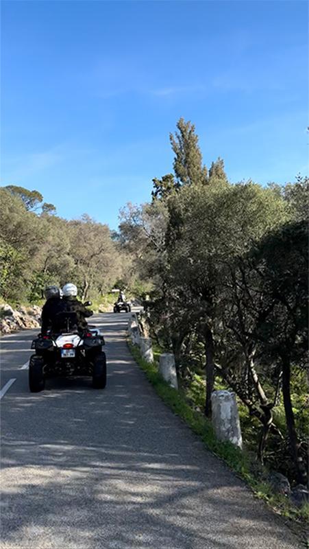 Balade en quad a Nice
