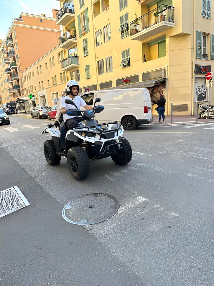 Balade en quad a Nice