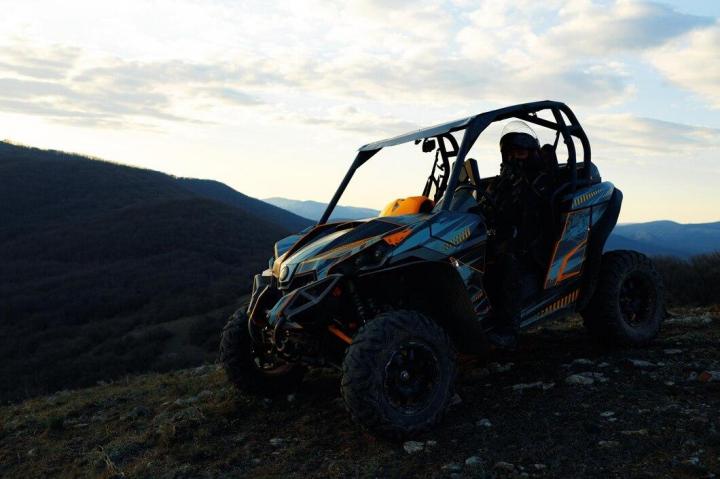Duo electric quad biking rides Nice