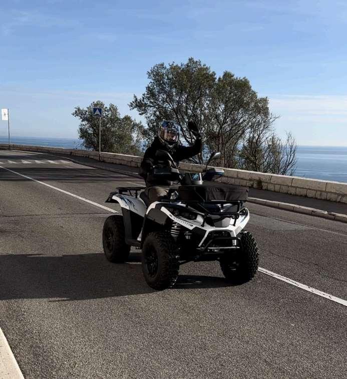 Balade en quad a Nice