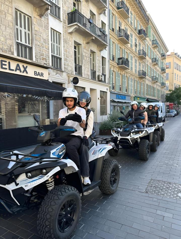 Balade en quad a Nice